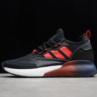 Men Shoes Adidas ZX 2K Boost Black Red White FZ3322 1 324x324