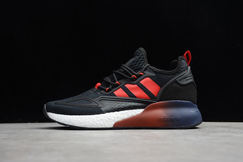 zx 2k boost black and red