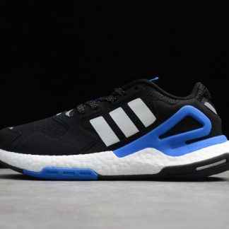 Mens Adidas Day Jogger Black White Blue FW4041 1 324x324