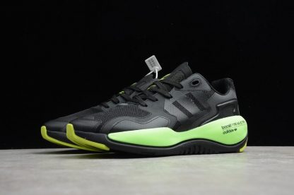 New Sale Adidas ZX Alkyne Mens Black Volt Green FY3023 2 416x276