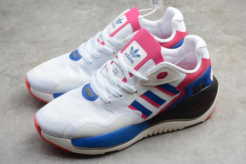 New Sale Adidas ZX Alkyne White Blue Red FV9506 – New Release 