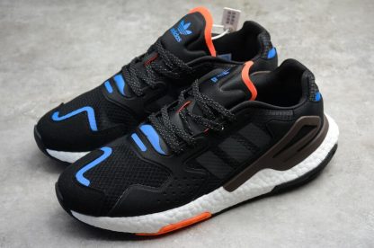 Adidas Day Jogger Black Orange Blue FW1848 Shoes 4 416x276