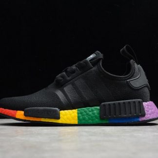 Adidas NMR R1 Black Rainbow B8305 New Brand Shoes 1 324x324