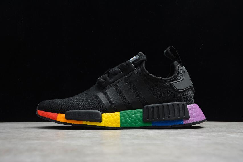 Adidas NMR R1 Black Rainbow B8305 New Brand Shoes – New Release Yeezy Boost  350