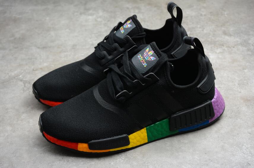 Adidas NMR R1 Black Rainbow B8305 New Brand Shoes – New Release Yeezy 350