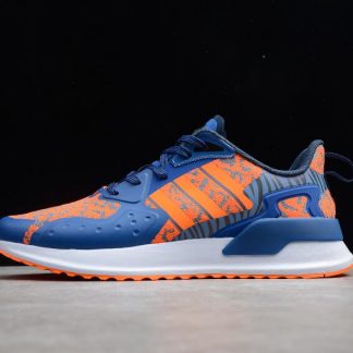 Adidas X PLR Blue Orange Leopard Print White EE7658 Men Shoes 1 324x324