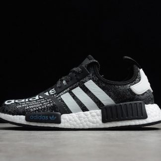 New Adidas NMD R1 Runnner LOPGO Black Grey White EH2204 Sport Sneakers 1 324x324