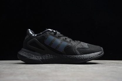 New Adidas Originals 2020 Day Jogger Boost Black Reflective Running Shoes 3 416x277