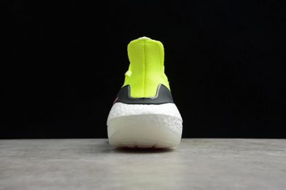 New Adidas Ultra Boost 21 Volt Black White FV0547 Sport Sneakers 4 416x277