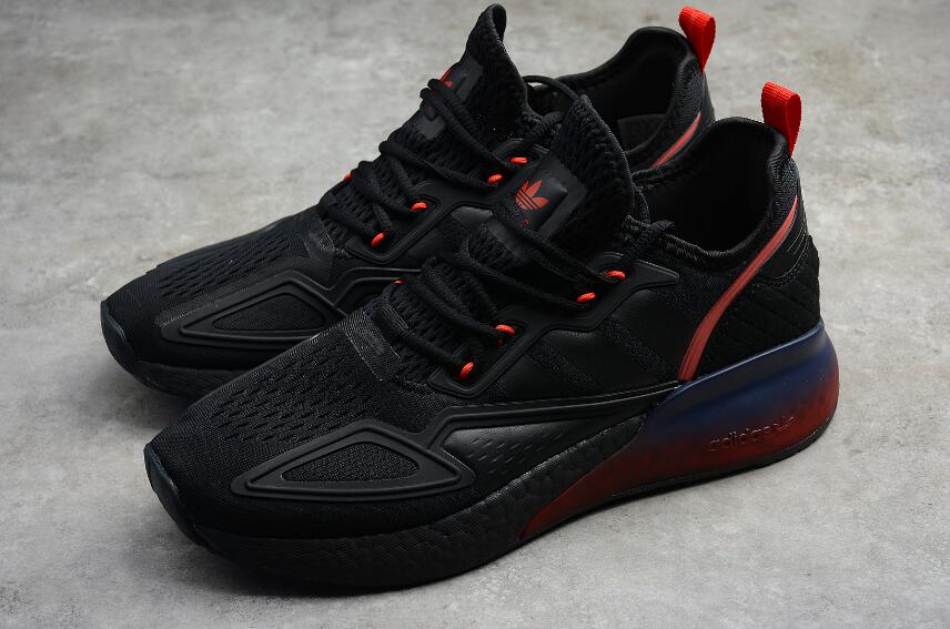 zx 2k boost black and red