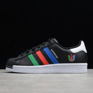 Adidas Originals Superstar Black White Blue Red Green FU9520 for Sale 1 324x324