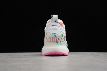 Girls Stone Adidas Sneakers ZX 2K Boost White Pink Multicolor GX5405 New Style 4 416x277