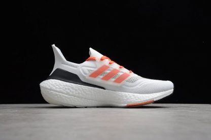 New Arrivals Adidas Ultra Boost 21 Consortium White Red Black FZ2106 On Sale 3 416x276