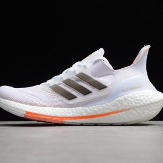 New Brand print Ultra Boost 21 White Orange Black S23840 Perfect Outlet 1 324x324