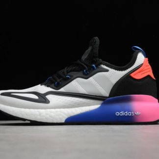 Online Sale Adidas ZX 2K BOOST Black Grey Pink Blue FY5725 for Cheap 1 324x324