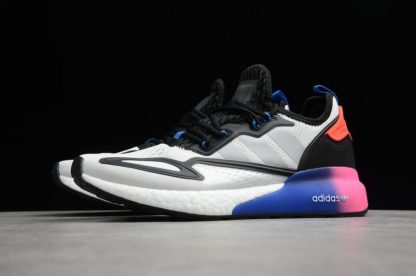 Online Sale Adidas ZX 2K BOOST Black Grey Pink Blue FY5725 for Cheap 2 416x276