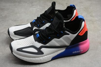 Online Sale Adidas ZX 2K BOOST Black Grey Pink Blue FY5725 for Cheap 5 416x276