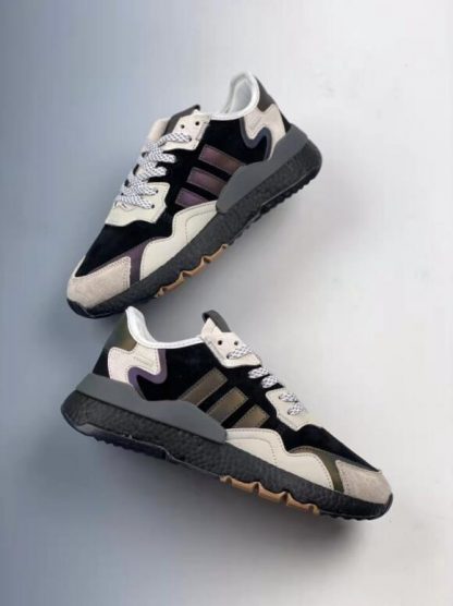 Adidas Mens Womens Nite Jogger Boost Black Grey BD7936 3 416x556