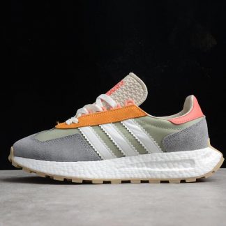 Adidas Outlet Retropy E5 Grey Green Yellow White H03077 324x324