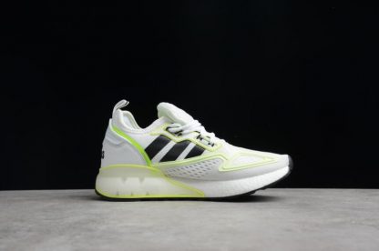 Adidas Shoes ZX 2K Boost White Black Volt GY2630 2 416x276