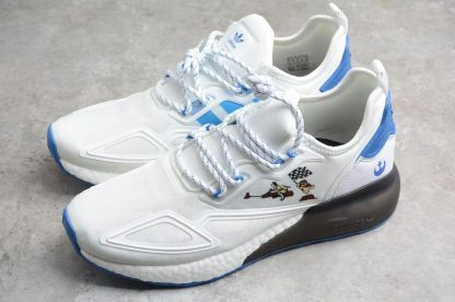 Adidas ZX 2K Boost White Blue Black G55568 Running Shoes 4 416x276