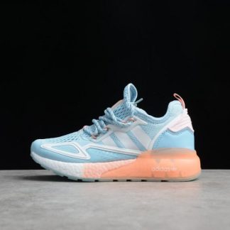 Womens walls adidas ZX 2K Boost Blue Orange White FY0636 324x324