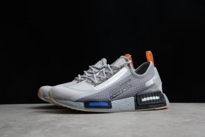 Adidas NMD R1 SPECTOO Grey Black Orange FZ3200 1 416x277