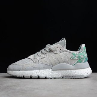 Adidas Outlet Nite Jogger 2021 Boost Grey Green FW6686 324x324