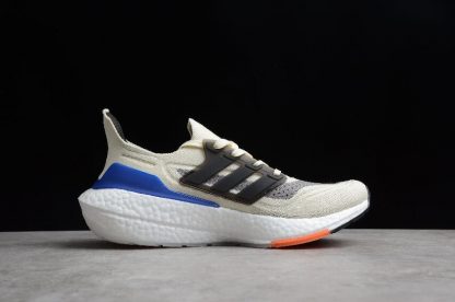 Adidas Outlet Ultra Boost 21 Royal Blue Cream Black S23869 2 416x276