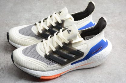 Adidas Outlet Ultra Boost 21 Royal Blue Cream Black S23869 3 416x275