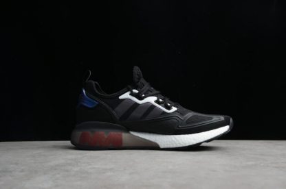 Adidas ZX 2K BOOST Black White Blue FX7475 2 416x276