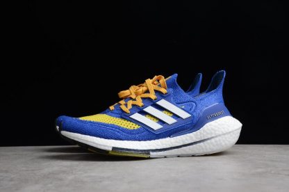 Adidas Outlet Ultra Boost 21 Royal Blue Yellow White FZ1926 1 416x276